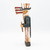 Hand Carved Uncle Sam Folk Art Figure Side B