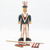 Hand Carved Uncle Sam Folk Art Figure Parts
