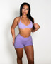 Deep V Back Shorts
