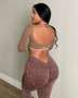 Two Toned Cropped Long Sleeve