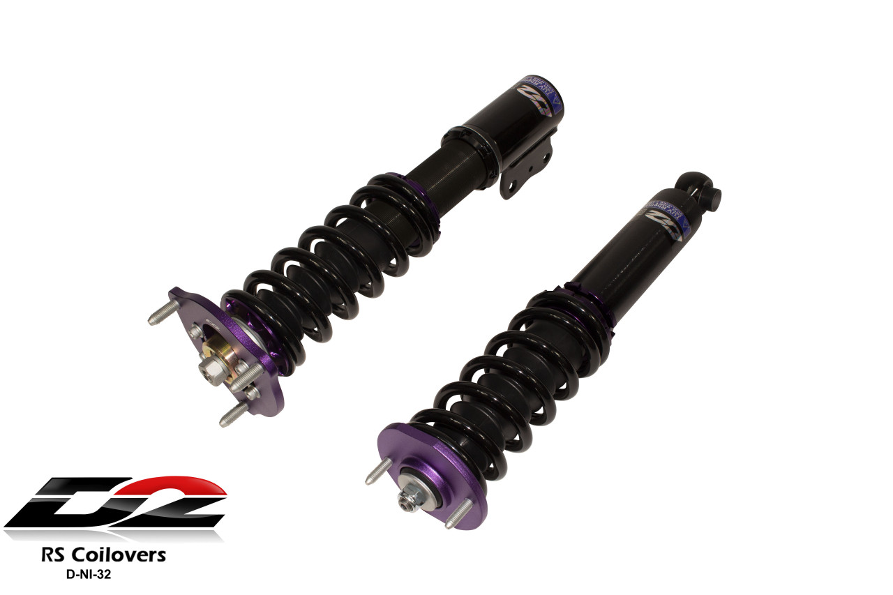 D2 Racing サスペンションキット D2 Racing RS Coilovers 89-94 240SX S13 (D-NI-32) 36-way Adjustable