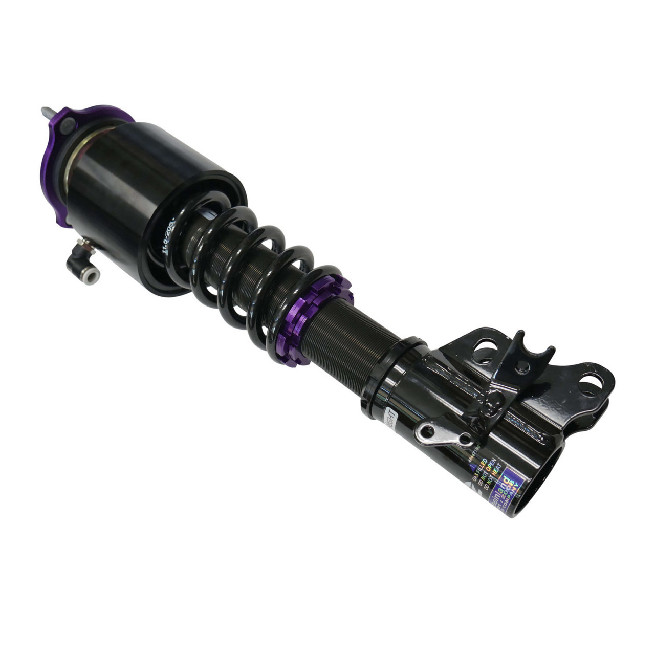 RS Coilovers w/ Front Air Cups + Silver Control System 88-90 Mazda