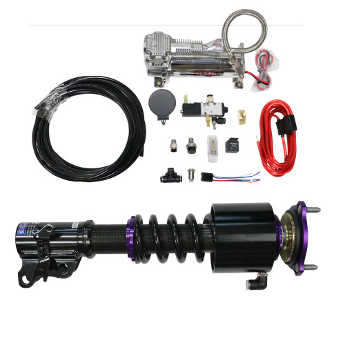 RS Coilovers w/ Front Air Cups + Gold Tankless Control System #D-BM-15-VACF-20+D2-ACK03