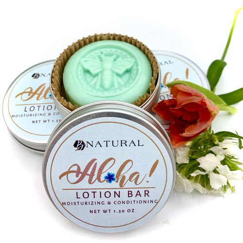 Aloha is a refreshing tropical scent/You will love the convenience of a solid lotion bar for your purse and ease of travel. Aloha is a refreshing tropical scent/You will love the convenience of a solid lotion bar for your purse and ease of travel.
