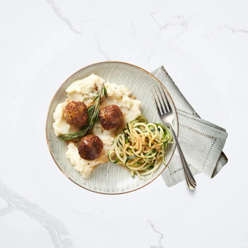 Swedish Chicken Meatballs with Vegetables - Seattle Suttons Healthy Eating