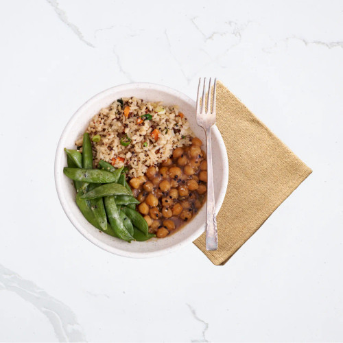 Honey Garlic Chickpea Bowl - Seattle Suttons Healthy Eating