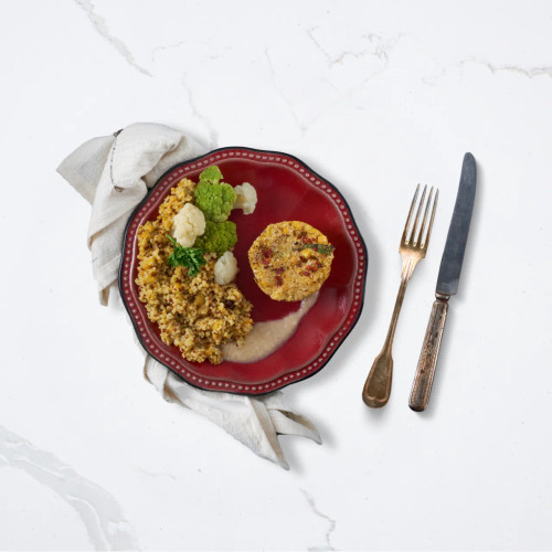 Greek Chickpea Feta Fritter - Seattle Suttons Healthy Eating