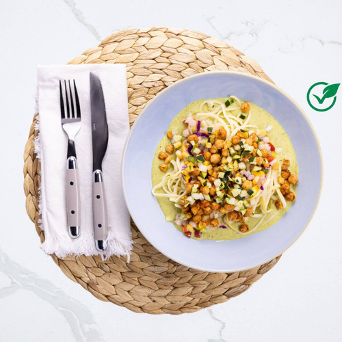 Pasta Verde with Guajillo Garbanzos - Seattle Sutton's Healthy Eating