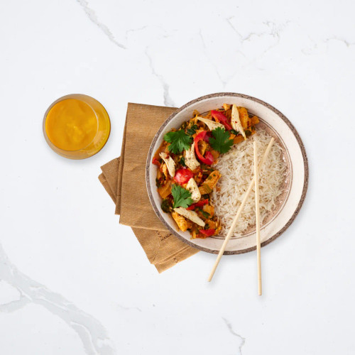 Vegetarian Thai Coconut Curry with Rice - Seattle Suttons Healthy Eating