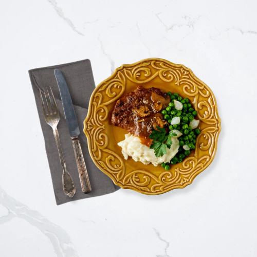 Peppered Lentil Salisbury Steak - Seattle Suttons Healthy Eating