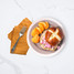 Bleu Cheese Veggie Burger with Fresh Fruit - Seattle Suttons Healthy Eating