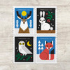 Winter Woodland Animals 2023 - Booklets of 100 Stamps