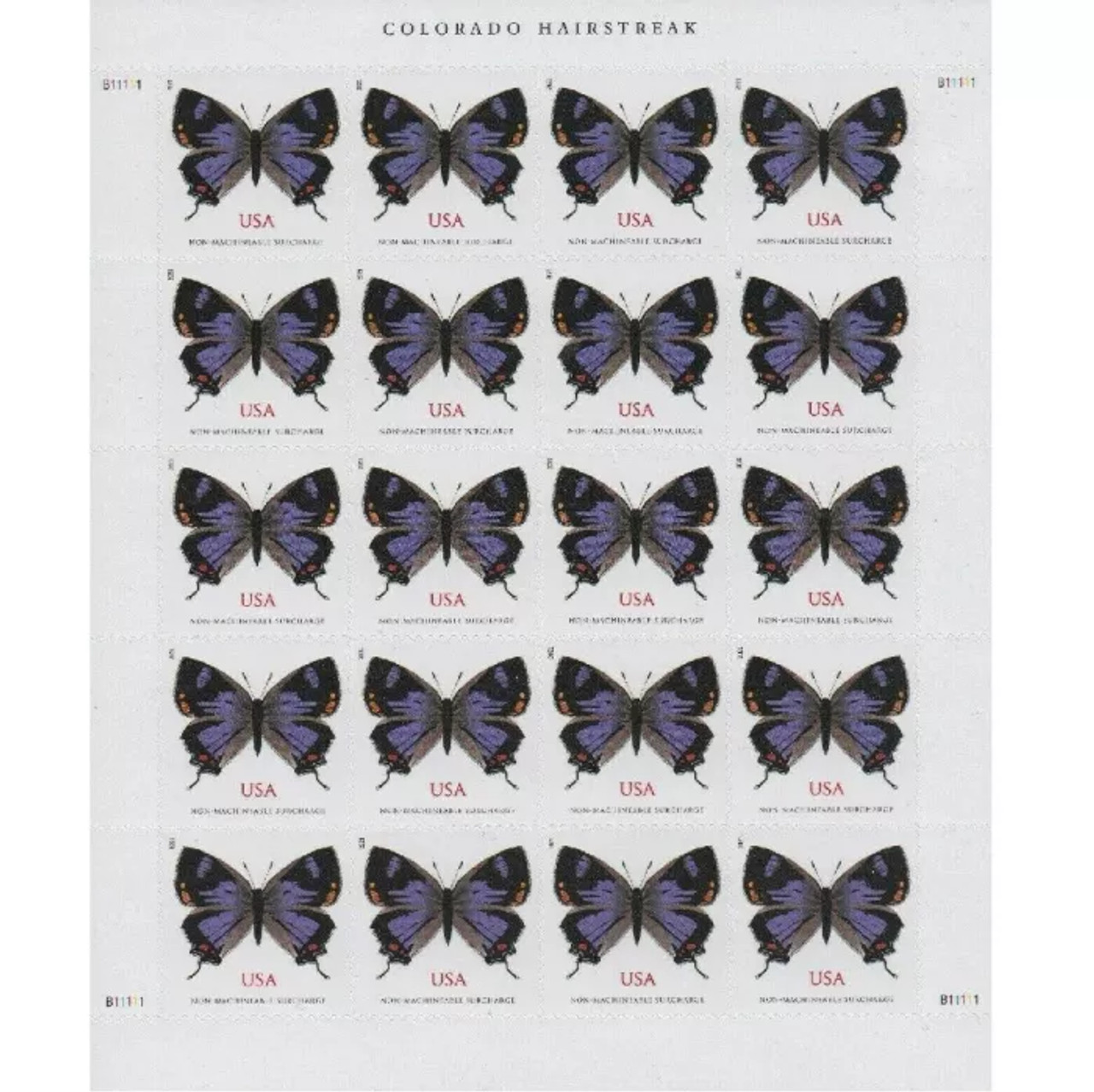 Colorado Hairstreak 2021 Discounted Forever Stamps Forever Stamps Shop