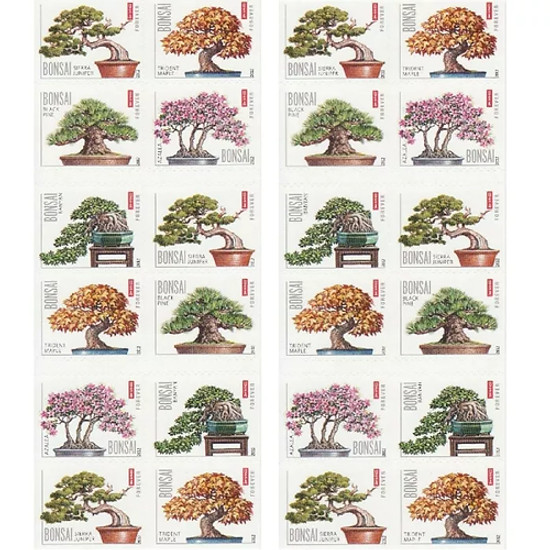 Bonsai 2012 - Booklets of 100 stamps