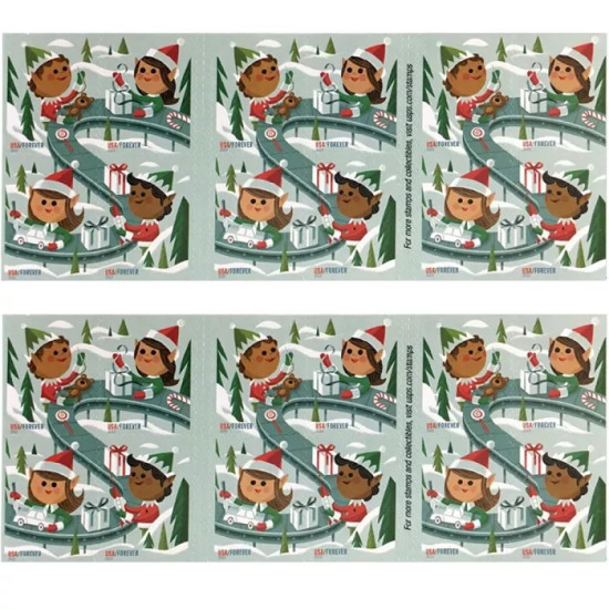 Holiday Elves 2022 - Booklets of 100 stamps