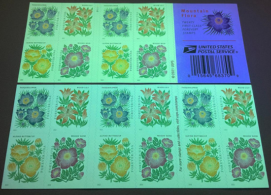  Mountain Flora Flower US First Class Forever Postage