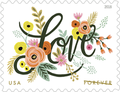 Love Flourishes 2018 |Discounted Forever Stamps| Forever Stamps Shop