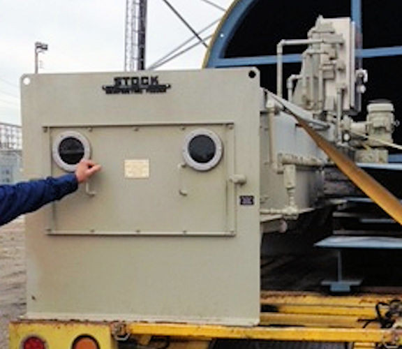 24 In Stock Equipment Company Weigh Feeder