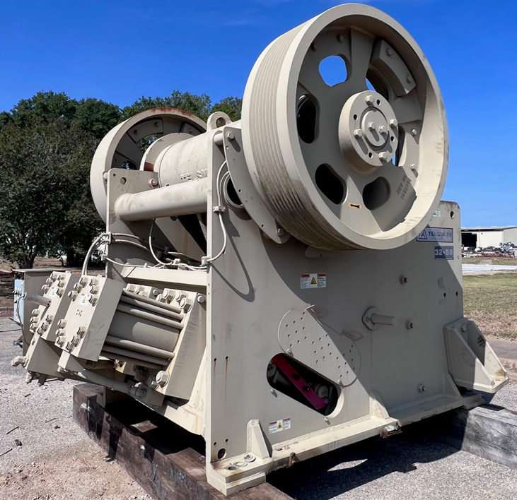 32 x 58 in Unused Telsmith Jaw Crusher