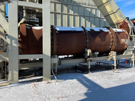 D'Angelo Provides 8x30 Rotary Dryer to Fertilizer Industry