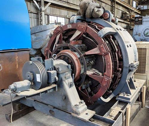 2000 HP Westinghouse DC Motor, 800 RPM