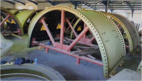 Unused 22 x 38 ft Metso Ball Mill with 13,400 HP