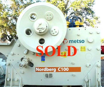 C100 Metso Nordberg Jaw Crusher