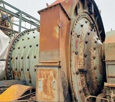 20 x 10 ft (6.1 x 3.05 m) ANI FLSmidth SAG Mill with 2,500 HP