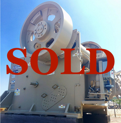 32 x 58 in Unused Telsmith Jaw Crusher