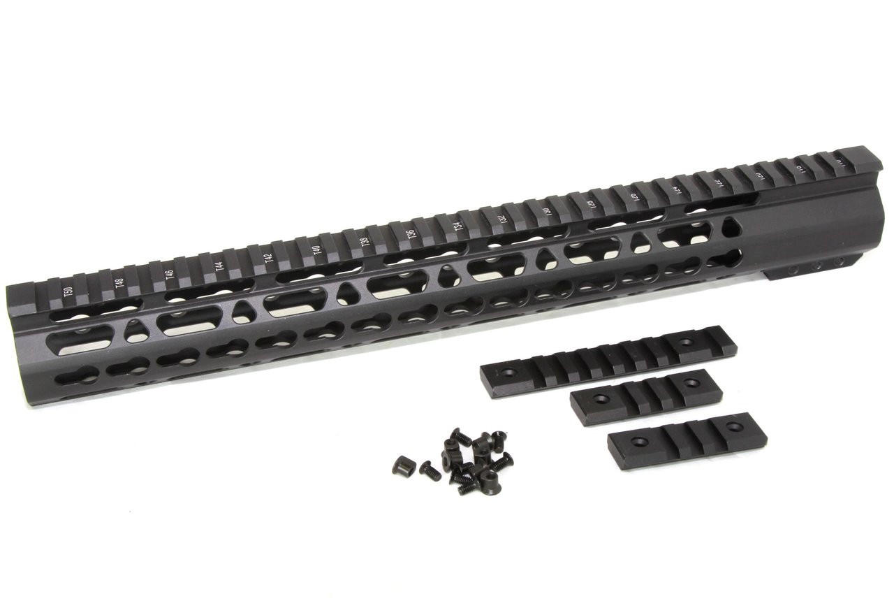 leapers inc. ar15 super slim free float handguard install