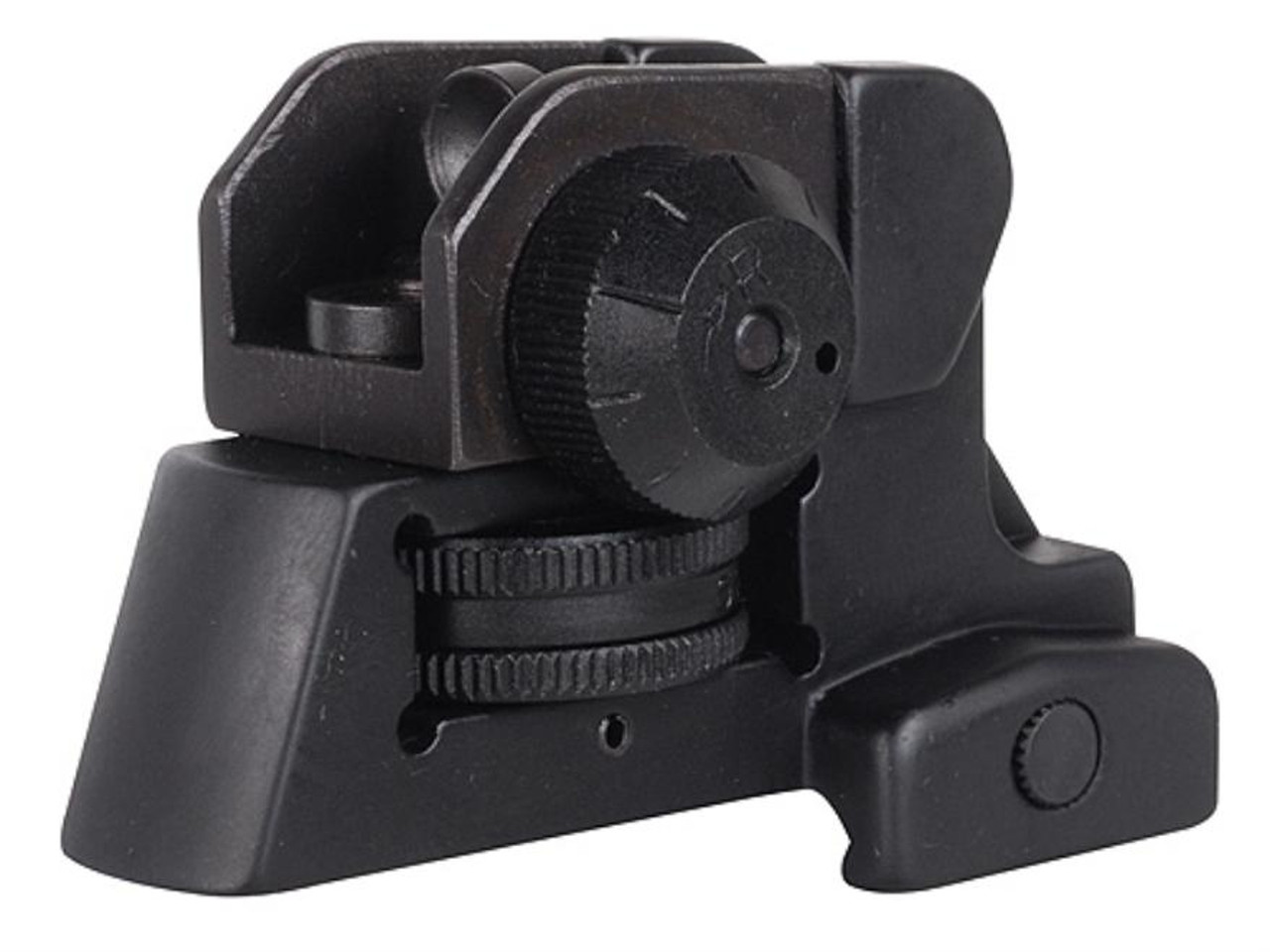 US mount Adjustable A2 Rear Sight Dual AperturesMatch-Grade 223/5.56 Rifle ...