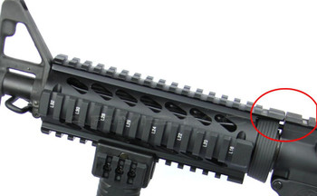 6.7" inch Carbine Length Quad Rail Handguard 2 Piece Drop-In Cerakote color Option- FDE OD GREEN RED PINK GOLD BLUE WHITE BURNT BRONZE