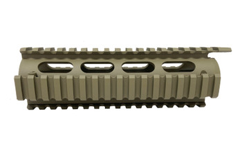 6.7" inch Carbine Length Quad Rail Handguard 2 Piece Drop-In Cerakote color Option- FDE OD GREEN RED PINK GOLD BLUE WHITE BURNT BRONZE
