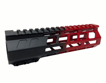 7" MLOK Handguard Gradient Cerakote color Option | (MADE IN USA - FDE OD GREEN RED PINK GOLD BLUE WHITE BURNT BRONZE