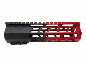 7" MLOK Handguard Gradient Cerakote color Option | (MADE IN USA - FDE OD GREEN RED PINK GOLD BLUE WHITE BURNT BRONZE