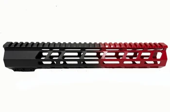 12" MLOK Handguard Gradient Cerakote color Option | (MADE IN USA - FDE OD GREEN RED PINK GOLD BLUE WHITE BURNT BRONZE