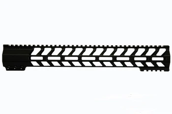 17" Slim M-LOK Handguard Free Float AR15 223- clamp-on (MADE IN USA)