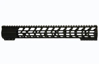 17" Slim M-LOK Handguard Free Float AR15 223- clamp-on (MADE IN USA)