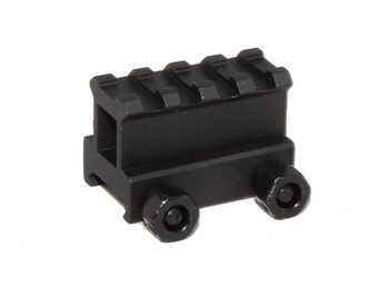 2x 1" RISER 4-Slot High Riser WEAVER PICATINNY Scope Mount Rail AR15 223 5.56 2x 1" RISER 4-Slot High Riser WEAVER PICATINNY Scope Mount Rail AR15 223 5.56