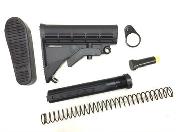 AR10 308 Mil spec carbine Stock 6-Position Buffer Tube Kit w/buttpad AR10 308 Mil spec carbine Stock 6-Position Buffer Tube Kit w/buttpad