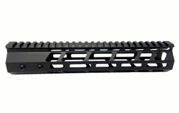 10" slim MLOK Handguard One Piece Free Float AR15 223 5.56 (MADE IN USA)