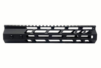 10" slim MLOK Handguard One Piece Free Float AR15 223 5.56 (MADE IN USA)