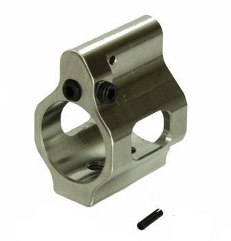 Gas Block - .750 Adjustable Gas Block Low Profile STAINLESS STEEL -MADE IN USA