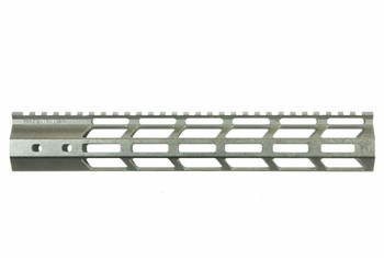 12" slim M-LOK RAW Handguard Free Float AR15 223 5.56 (MADE IN USA)