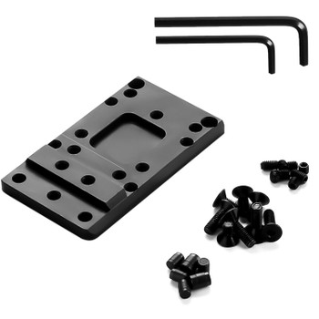 Glock Universal Sight Mount Plate RMR Vortex Burris Red Dot Sight Pistol Glock Universal Sight Mount Plate RMR Vortex Burris Red Dot Sight Pistol