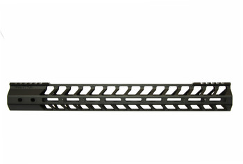 LR-308 17" Slim M-LOK Handguard Partial-Top-Cut LR308 HIGH PROFILE (MADE IN USA)