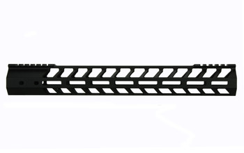 LR-308 15" Slim M-LOK Handguard Free Float LOW PROFILE (MADE IN USA)