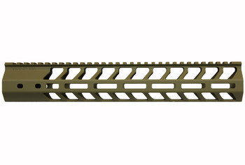 Stripped upper with 12" MLOK Handguard Cerakote FDE Combo (MADE IN USA)  AR15 223 