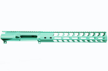 AR15 Stripped upper | Cerakote Robin's Egg Blue | 12" MLOK Handguard Combo (MADE IN USA)  AR15 223 