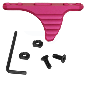 Mlok Foregrip Grip Handstop- Cerakote PRISON PINK - Aluminum Mlok Foregrip Grip Handstop- Cerakote PRISON PINK - Aluminum